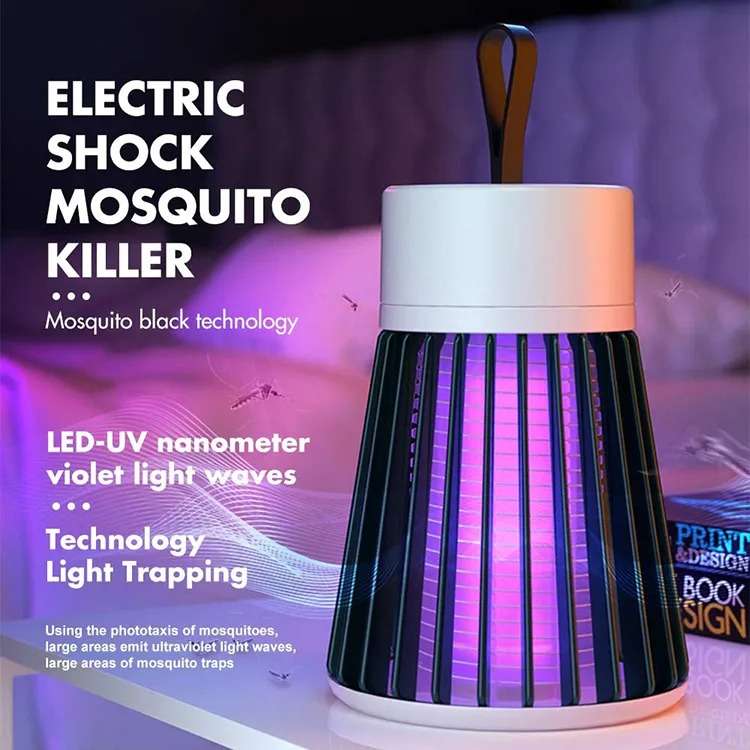 Rechargeable Electric Shock Mosquito Killing Lamp