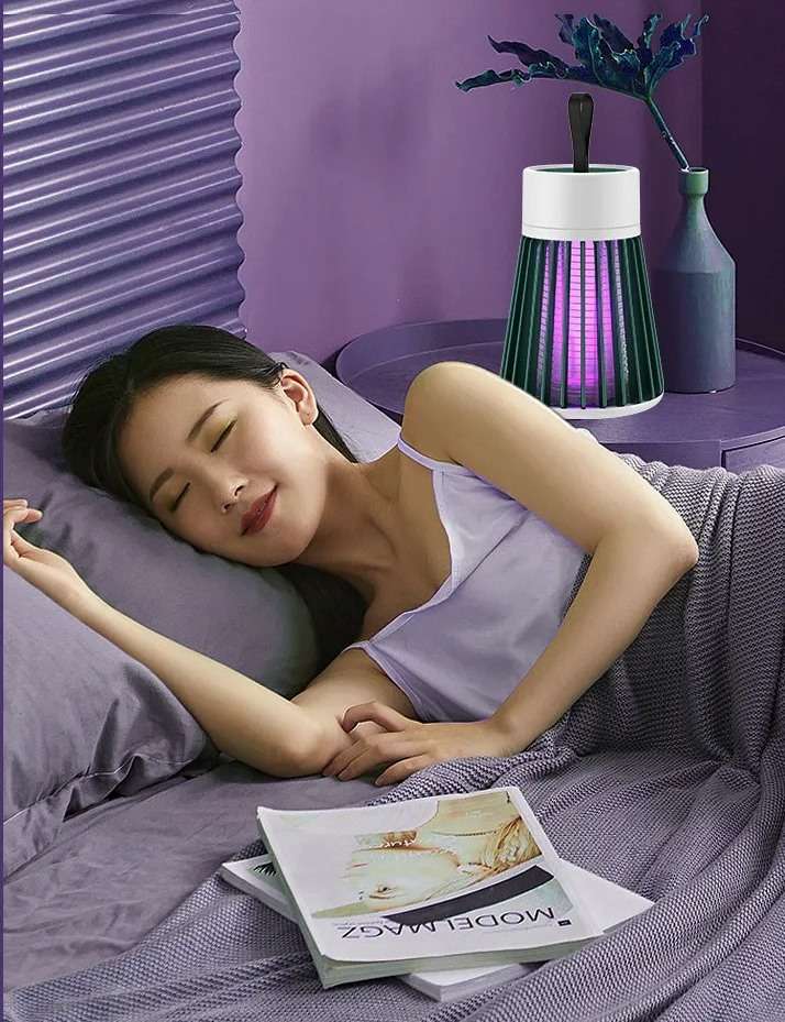 Rechargeable Electric Shock Mosquito Killing Lamp with 2000mah Lithium Battery